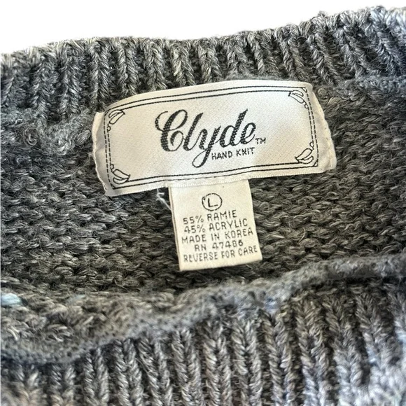 Vintage 80s Knit Sweater Soft - Picture 3 of 4